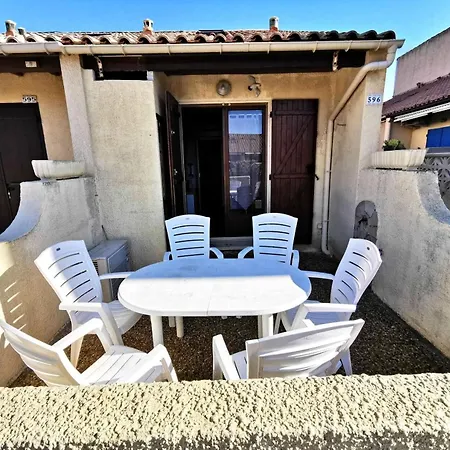 Grande Bleue - T1 Cab Mezz 6 Couchages Port Mae-3361 * Leucate
